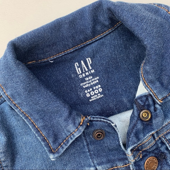 Baby Gap Denim Jean Jacket  18-24 mo - Picture 2 of 3